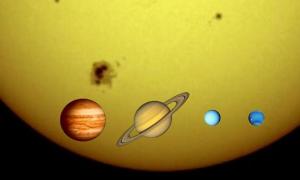 Интересные факты о планетах-гигантах Особенность вращения планет гигантов вокруг оси